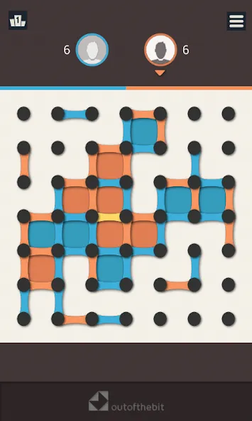Dots and Boxes - Classic Strat (Дотс энд Бокс) [МОД: Деньги, Монеты и Меню MOD] Screenshot 1