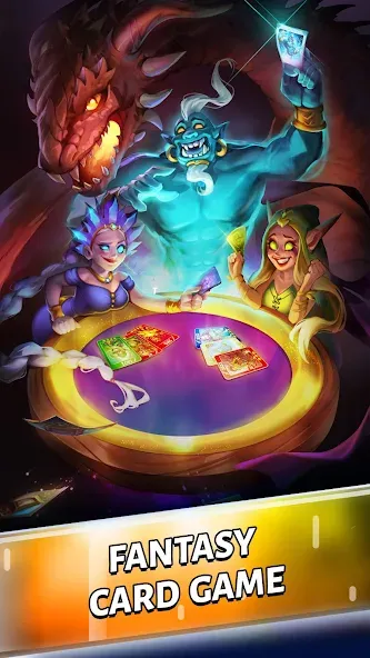 Cards out!  Epic PVP battles [МОД: Много монет, Открытые уровни и Мега MOD] Screenshot 1