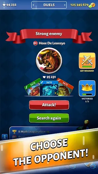 Cards out!  Epic PVP battles [МОД: Много монет, Открытые уровни и Мега MOD] Screenshot 3