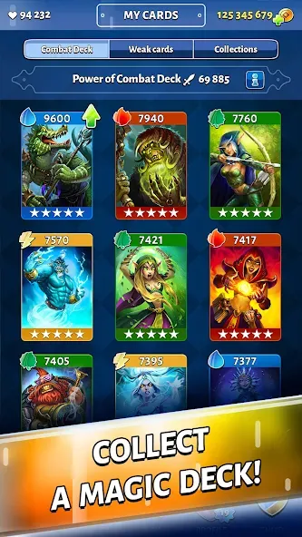 Cards out!  Epic PVP battles [МОД: Много монет, Открытые уровни и Мега MOD] Screenshot 4