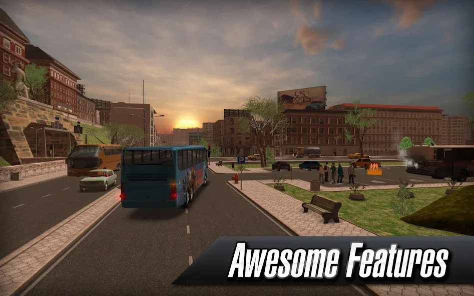 Coach Bus Simulator (Коуч Бас Симулятор) [МОД: Деньги, Монеты и Меню MOD] Screenshot 5