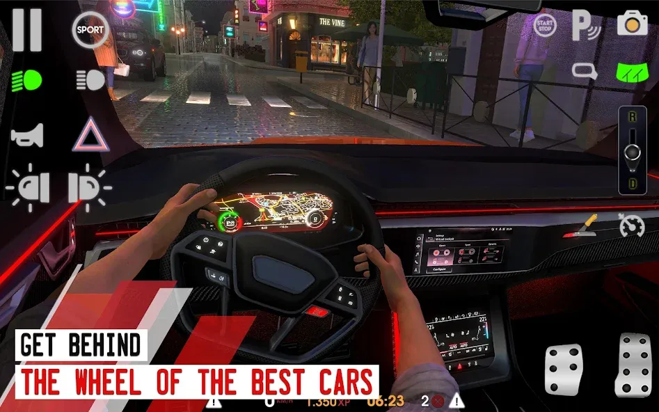 Driving School Simulator (Драйвинг Скул Симулятор) [МОД: Все открыто, Дополнительные деньги и Меню MOD] Screenshot 3
