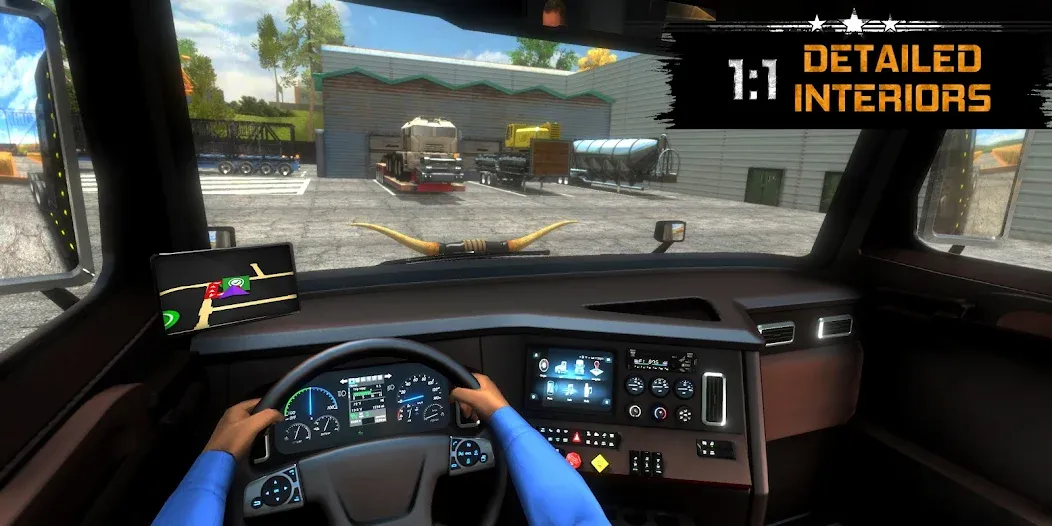 Truck Simulator USA Revolution (Трак Симулятор США Революция) [МОД: Меню, Бесконечные монеты и Открытые уровни] Screenshot 3