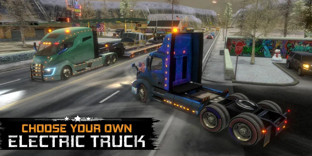 Truck Simulator USA Revolution (Трак Симулятор США Революция) [МОД: Меню, Бесконечные монеты и Открытые уровни] Screenshot 4