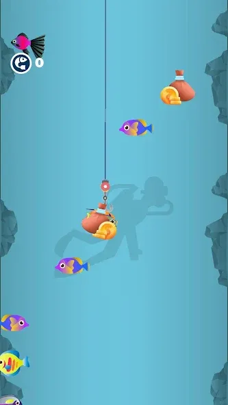 Idle Furry Fishing! [МОД: Деньги, Монеты и Меню MOD] Screenshot 2