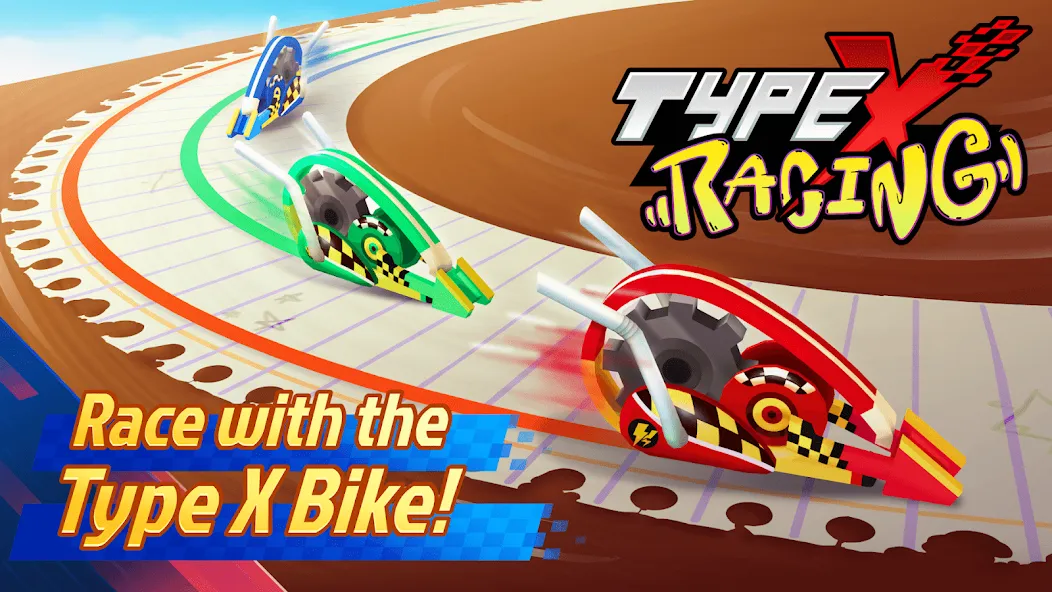 Correction Tape X Racing (Корректирующая лента  Гонки) [МОД: Все открыто, Дополнительные деньги и Меню MOD] Screenshot 1