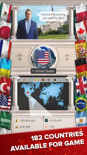 MA 1 – President Simulator [МОД: Деньги, Монеты и Меню MOD] Screenshot 5