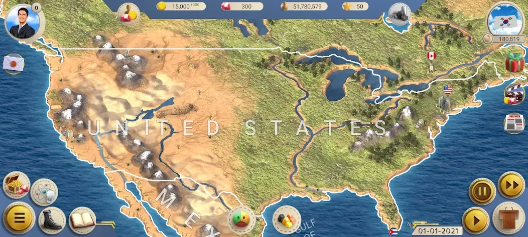 MA 2 – President Simulator [МОД: Много денег, Монет и Все открыто] Screenshot 1