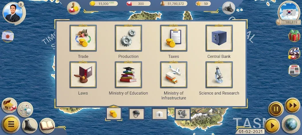 MA 2 – President Simulator [МОД: Много денег, Монет и Все открыто] Screenshot 2