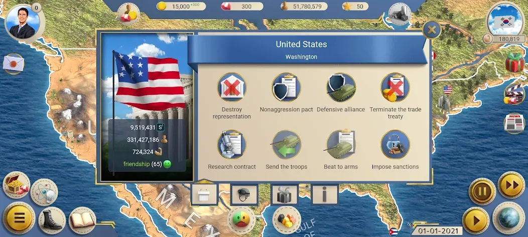 MA 2 – President Simulator [МОД: Много денег, Монет и Все открыто] Screenshot 3