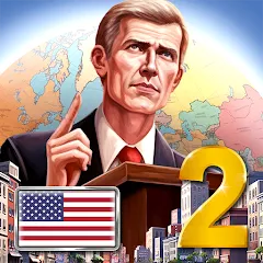 Скачать MA 2 – President Simulator [МОД: Много денег, Монет и Все открыто] | Взлом MA 2 – President Simulator на Андроид