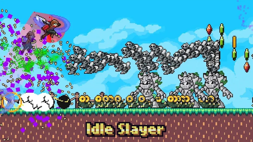 Idle Slayer (Айдл Слэер) [МОД: Бесконечные деньги, Монеты и Мега MOD] Screenshot 1