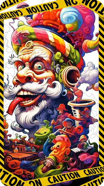 Dark Fantasy Coloring Games [МОД: Много монет, Открытые уровни и Мега MOD] Screenshot 3
