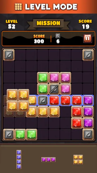 Block Puzzle 8x8 (Блокголоволомка 88) [МОД: Бесконечные деньги, Монеты и Мега MOD] Screenshot 1