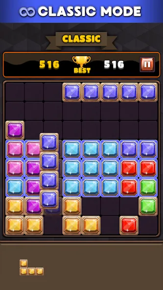 Block Puzzle 8x8 (Блокголоволомка 88) [МОД: Бесконечные деньги, Монеты и Мега MOD] Screenshot 4