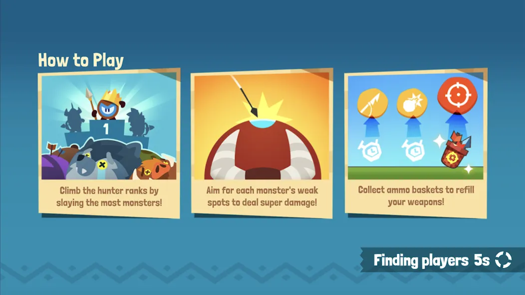 Tiny Hunters - Monsters Attack (Тини Хантерс) [МОД: Много монет, Открытые уровни и Мега MOD] Screenshot 3