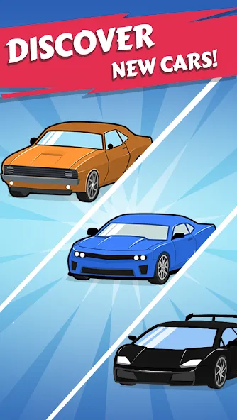 Merge Car — Idle Merge Cars (Мердж Кар) [MOD: Mega Mod/Меню] - Скриншот 3