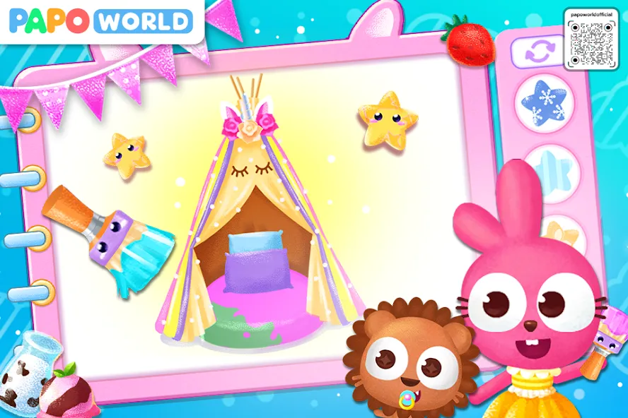 Papo Town Preschool [МОД: Много монет, Открытые уровни и Мега MOD] Screenshot 3