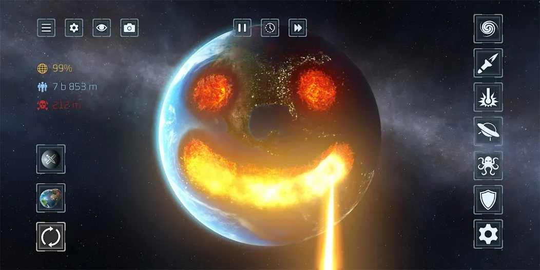 Solar Smash (Солар Смэш) [МОД: Бесконечные деньги, Монеты и Мега MOD] Screenshot 1
