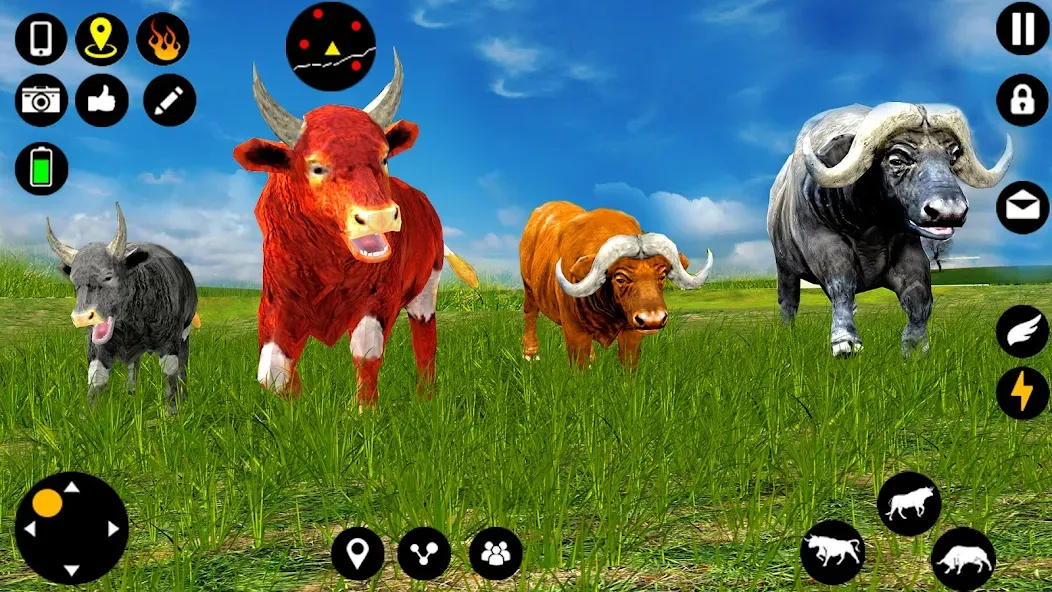 Angry Bull Attack Fight Games (Ангри Булл Атак Файт Геймс) [МОД: Меню, Бесконечные монеты и Открытые уровни] Screenshot 1