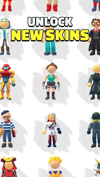 Parkour Race — FreeRun Game (Паркур Рейс) [MOD: Все разблокировано] - Скриншот 2