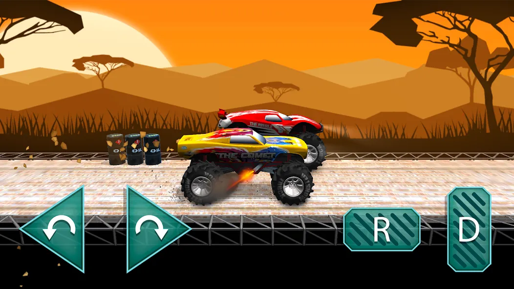 Monster truck: Extreme racing [MOD: Бесконечные деньги] - Скриншот 4