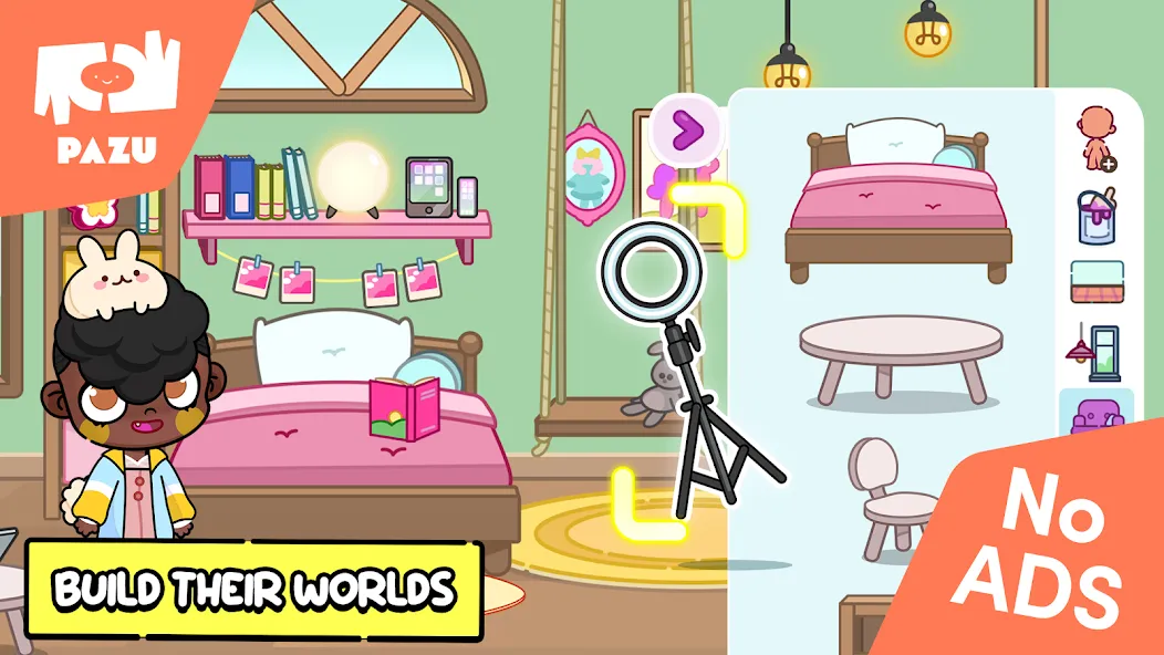 Avatar Maker Dress up for kids [МОД: Меню, Бесконечные монеты и Открытые уровни] Screenshot 2