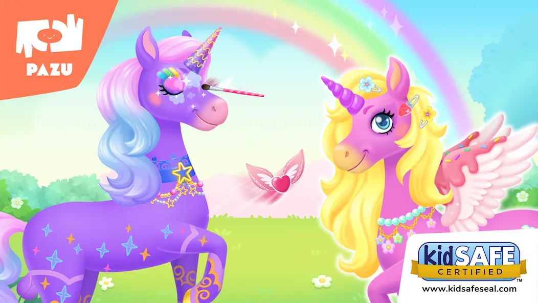 My Unicorn dress up for kids [MOD: Все разблокировано] - Скриншот 1