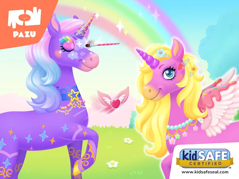 My Unicorn dress up for kids [MOD: Все разблокировано] - Скриншот 5