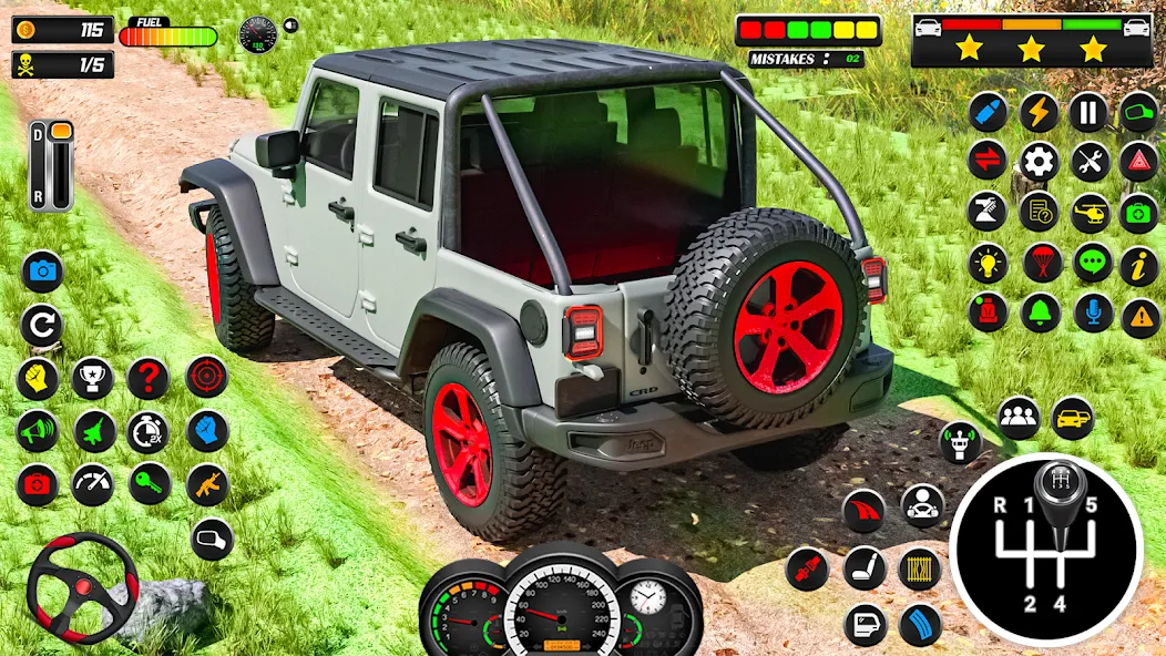 Offroad 4x4 Jeep Driving Game [МОД: Бесконечные деньги, Монеты и Мега MOD] Screenshot 2
