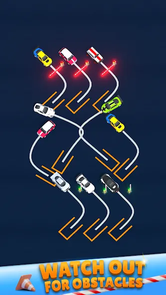 Parking Order! [МОД: Деньги, Монеты и Меню MOD] Screenshot 2
