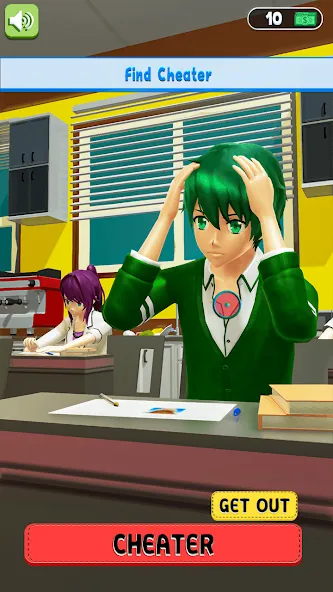 Anime School Teacher Simulator [МОД: Много денег, Монет и Все открыто] Screenshot 3