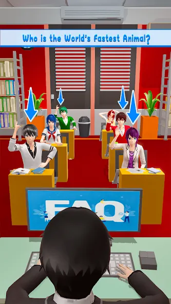 Anime School Teacher Simulator [МОД: Много денег, Монет и Все открыто] Screenshot 5