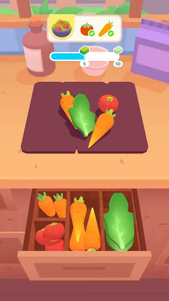 The Cook - 3D Cooking Game (Зе Кук) [МОД: Все открыто, Дополнительные деньги и Меню MOD] Screenshot 5