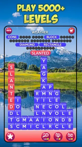 Word Stacks (Уорд Стэкс) [МОД: Много монет, Открытые уровни и Мега MOD] Screenshot 4