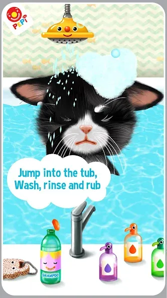 Pepi Bath 2 (Пепи Бат 2) [МОД: Много денег, Монет и Все открыто] Screenshot 1