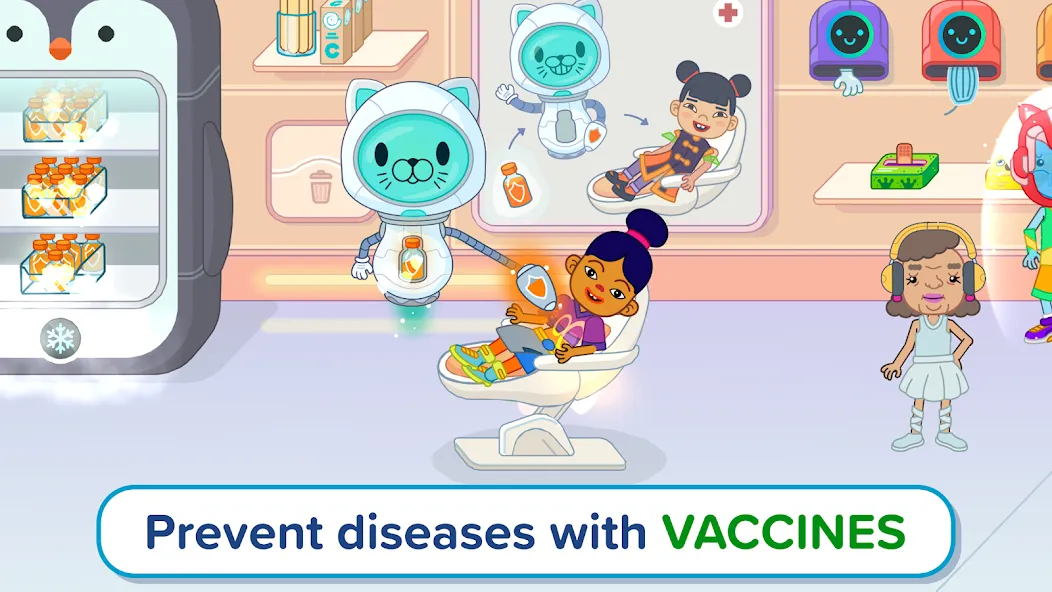 Pepi Hospital 2: Flu Clinic (Пепи Хоспитал 2) [МОД: Много денег, Монет и Все открыто] Screenshot 4