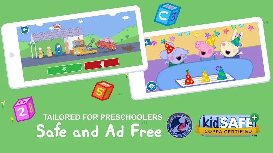 World of Peppa Pig: Kids Games (Мир свинки Пеппы) [МОД: Много денег, Монет и Все открыто] Screenshot 2