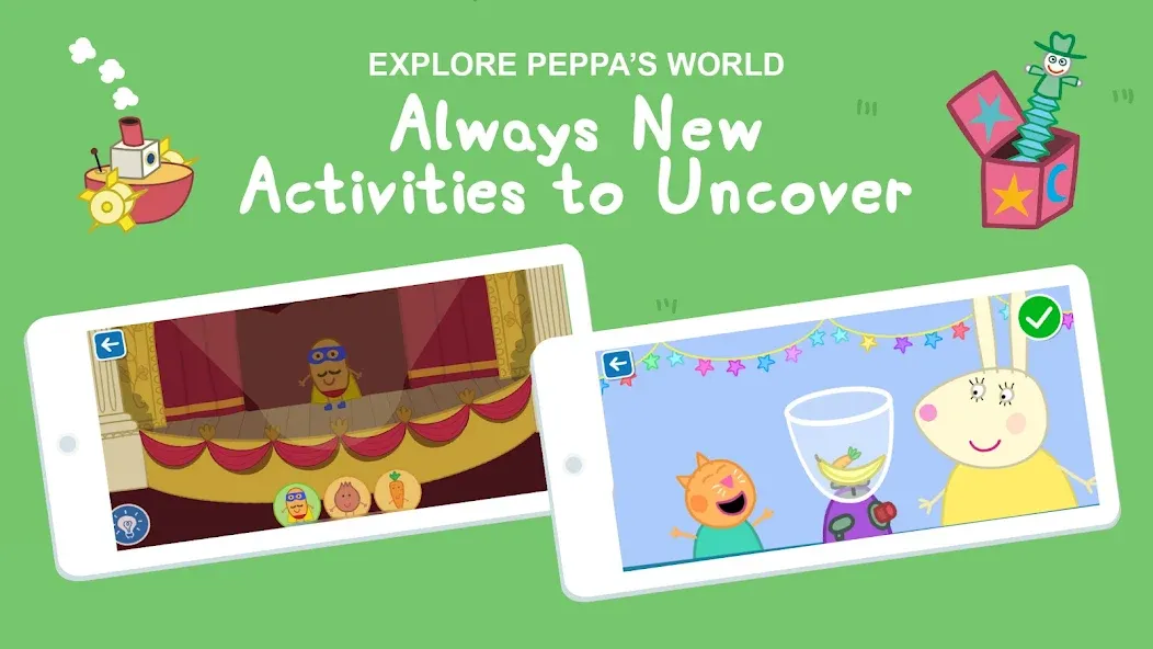 World of Peppa Pig: Kids Games (Мир свинки Пеппы) [МОД: Много денег, Монет и Все открыто] Screenshot 3