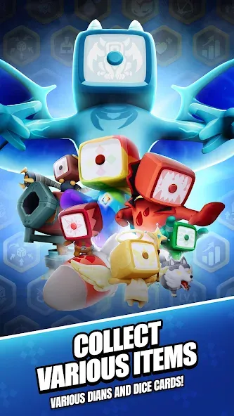 Roll Roll: Dice Heroes (Рэндом Дайс) [МОД: Все открыто, Дополнительные деньги и Меню MOD] Screenshot 4