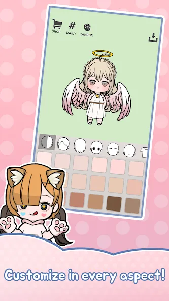 Unnie doll (Юнни кукла) [МОД: Меню, Бесконечные монеты и Открытые уровни] Screenshot 3