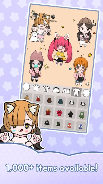 Unnie doll (Юнни кукла) [МОД: Меню, Бесконечные монеты и Открытые уровни] Screenshot 4
