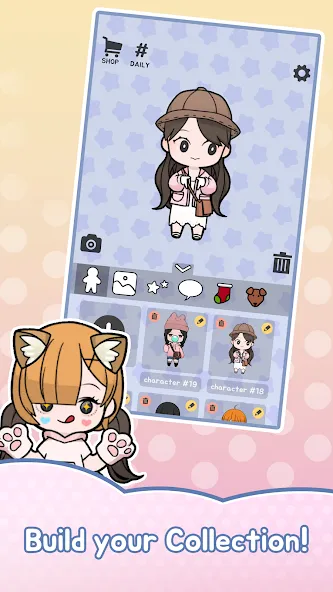 Unnie doll (Юнни кукла) [МОД: Меню, Бесконечные монеты и Открытые уровни] Screenshot 5