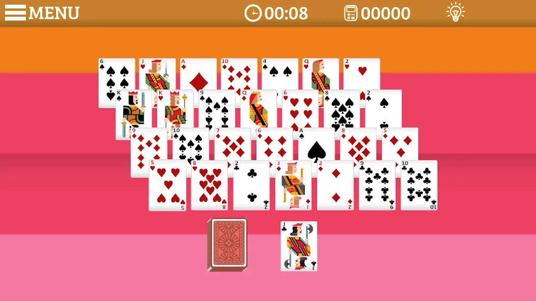 Golf Solitaire Multi CardsGame (Гольф Солитер Мульти КардсГейм) [МОД: Много монет, Открытые уровни и Мега MOD] Screenshot 5