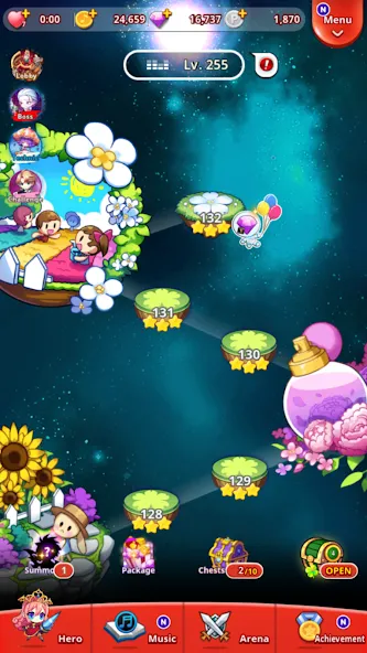 RhythmStar: Music Adventure (РитмСтар) [МОД: Меню, Бесконечные монеты и Открытые уровни] Screenshot 5
