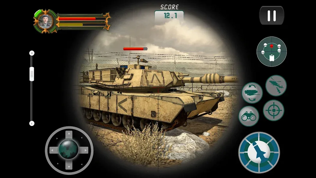 Army Tank Games Offline 3d [МОД: Меню, Бесконечные монеты и Открытые уровни] Screenshot 2