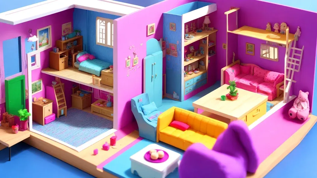 Doll House Design: Girl Games (Долл Хаус Дизайн) [МОД: Деньги, Монеты и Меню MOD] Screenshot 4