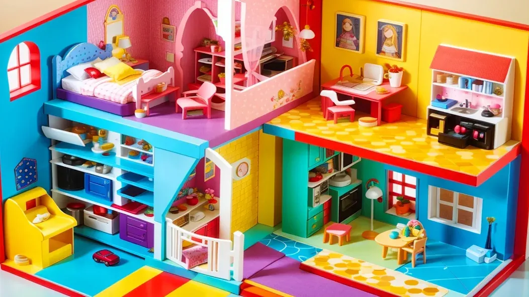 Doll House Design: Girl Games (Долл Хаус Дизайн) [МОД: Деньги, Монеты и Меню MOD] Screenshot 5