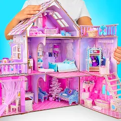 Скачать Doll House Design: Girl Games (Долл Хаус Дизайн) [МОД: Деньги, Монеты и Меню MOD] | Взлом Doll House Design: Girl Games на Андроид