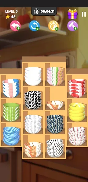 Bowl Sort Bonanza (Боул Сорт Бонанза) [МОД: Деньги, Монеты и Меню MOD] Screenshot 3